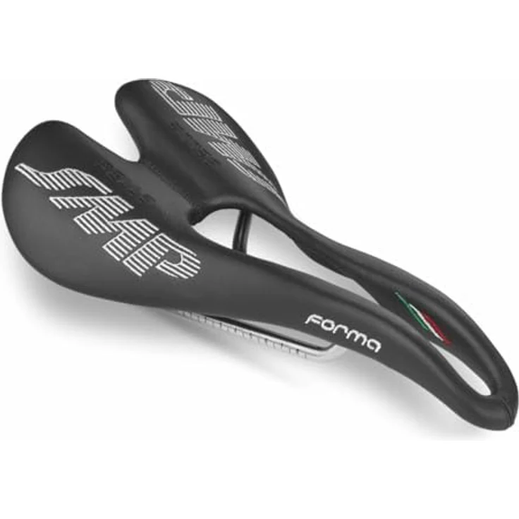 SMP Forma Fahrradsattel, Unisex für Erwachsene, optimale Performance, Schwarz, One Size – Bild 2