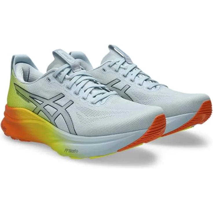 Asics Gel-Kayano 32, Laufschuhe für Herren mit atmungsaktivem Mesh, 4D Guidance-System, PureGEL®-Technologie und FF Blast + Foam, ideal für Überpronierer, grau – Bild 6