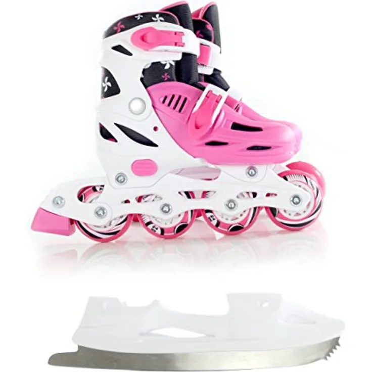 Enero Set 4 in 1 Roller, Schlittschuhe, Rollschuhe, geregelte