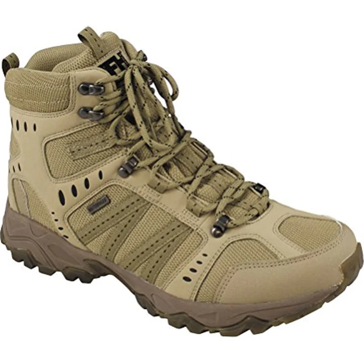 MFH Trekkingstiefel Coyote Tan Tactical, wasserdicht und atmungsaktiv, mit griffiger Sohle und austauschbarer Innensohle – Bild 1