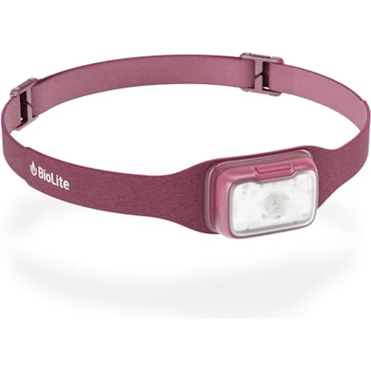Biolite Scheinwerfer-Reichweite 300, Violett, USB-C, 300 Lumen, IP67, wiederaufladbar, 1 Stunde Licht, schnelles Aufladen in 8 Minuten