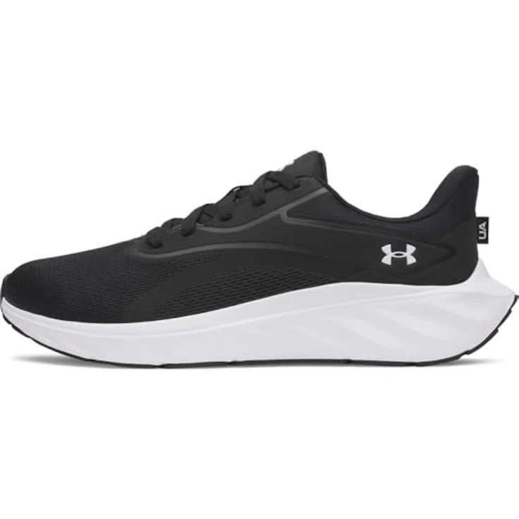 Under Armour UA Ascend Laufschuhe, Dämpfungssystem mit Energierückgabe, schwarz, Größe 45 EU – Bild 1