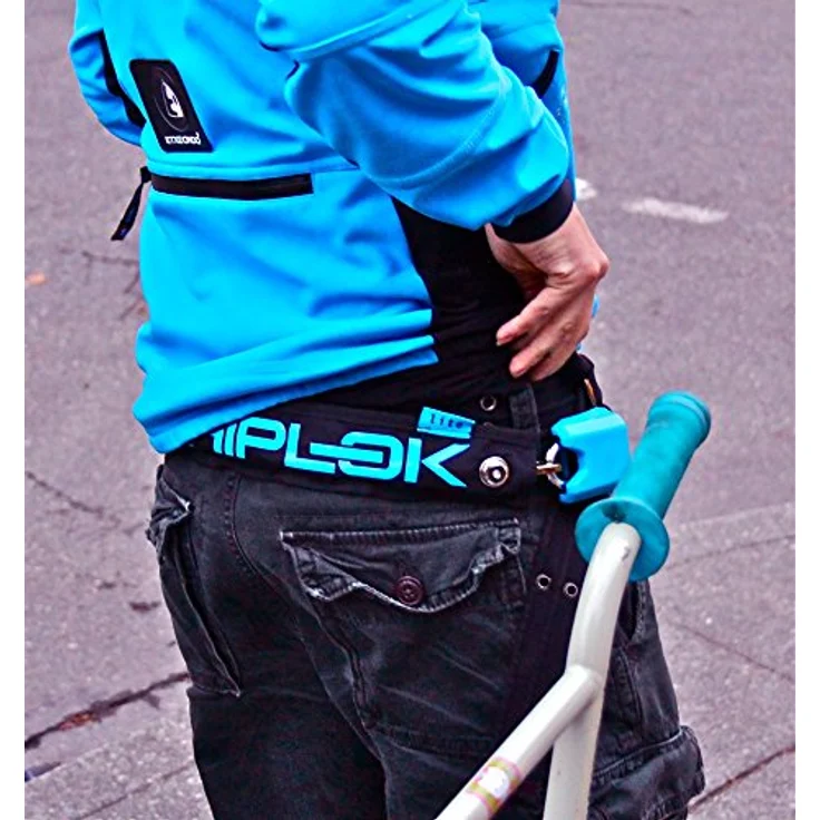 HipLok LITE, Veloschloss (75 cm) mit 8 mm starkem Bügel und 6 mm Kette aus gehärtetem Stahl, Sold-Secure-zertifiziert – Bild 4