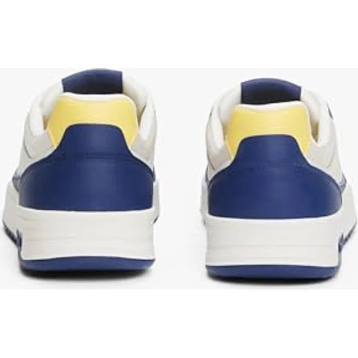 TOMMY HILFIGER Tjm Cupsole Leather Ess Herren Sneakers, Blau, Größe 45 – Bild 5