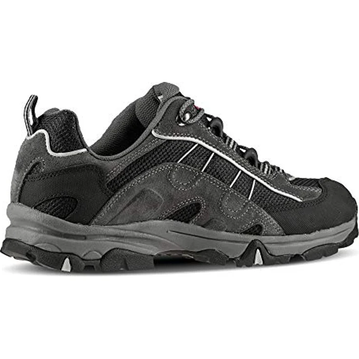 Meindl Herren Wanderschuhe, Outdoorschuhe aus hochwertigem Leder, Größe 44.5, Grau – Bild 4