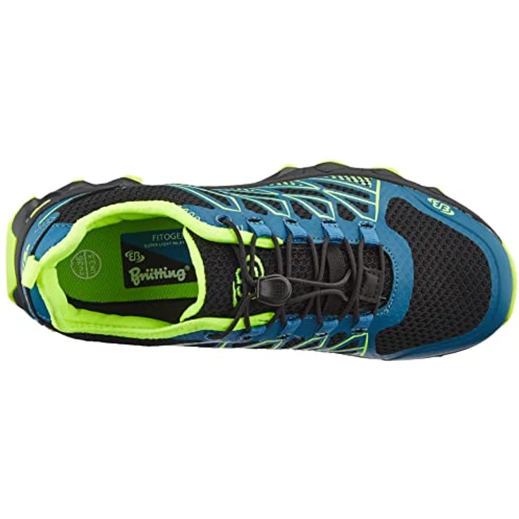 BRÜTTING Mission Outdoorschuh, wasserdicht und atmungsaktiv, Schnellschnürsystem, schicke Nylon-Synthetik-Kombination – Bild 5