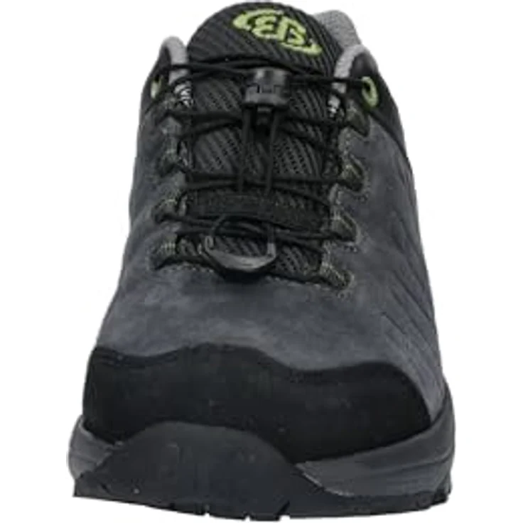 Brütting Mount Harvard Low, Herren Wanderschuhe aus Veloursleder mit Comfortex-Klimamembrane, atmungsaktiv und wasserabweisend, Grau, Größe 45 – Bild 3