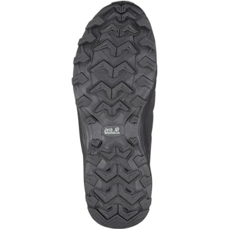 Jack Wolfskin Refugio Texapore Low W, Damen Wanderschuhe, wasserdicht, Veloursleder, grau, Gr. 39.5 – Bild 7