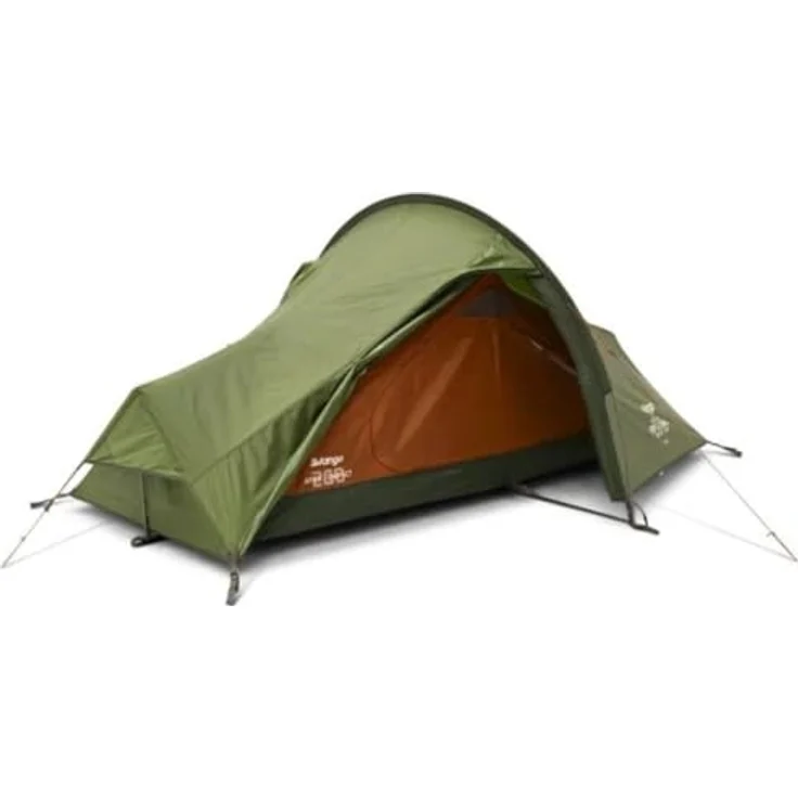 Vango Apex Compact 200 Zelt, Tunnelzelt für 2 Personen, leicht, wasserfest, Forest Green (2025) – Bild 1