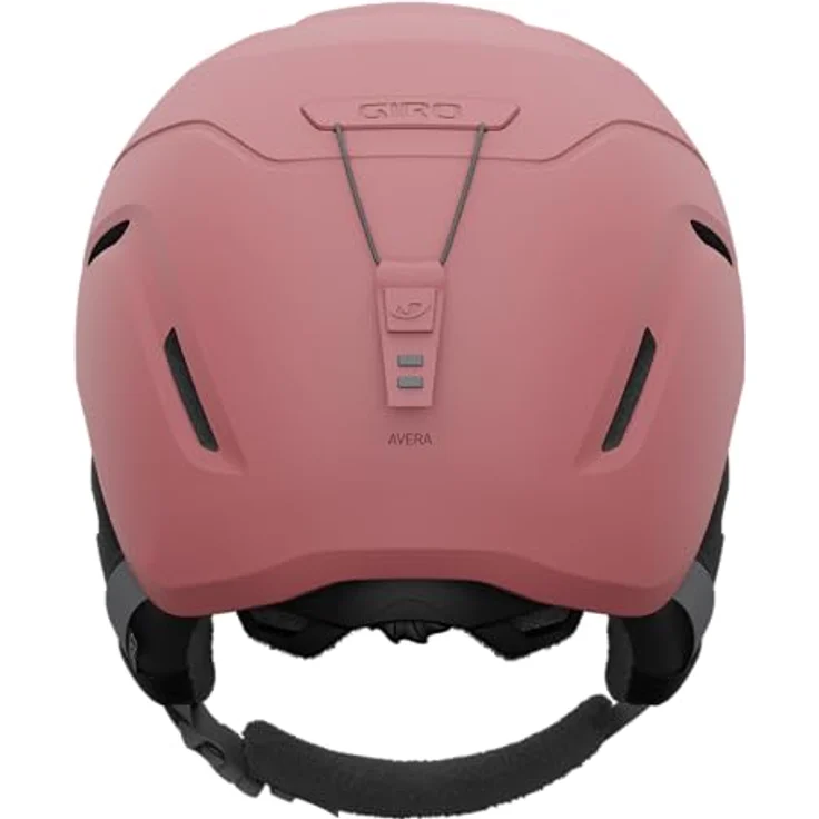 Giro Avera, Damen Schutzausrüstung für Ski und Fahrrad, Hardshell-Helm mit Thermostatsteuerung, rosa, Größe M – Bild 2