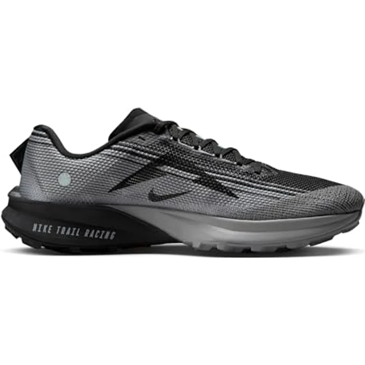 Nike ReactX Terra Kiger 10, Laufschuh für Herren mit Gummilaufsohle und hervorragender Traktion, Schwarz/Weiß/Grau, EU 45 – Bild 10