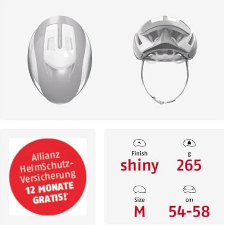 Abus GameChanger 2.0, Velohelm mit aerodynamischer Form und belüftetem Design, 54 - 58 cm – Bild 5