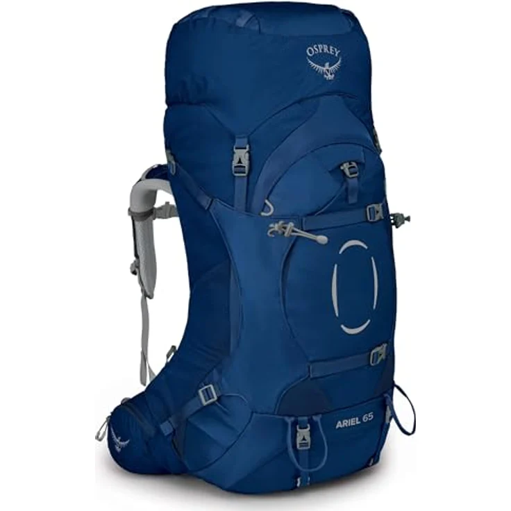 Osprey Ariel 65 WXS-S, Wanderrucksack mit 75 cm Volumen, ceramic blue – Bild 1
