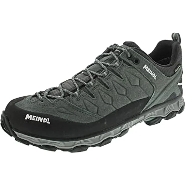 Meindl Lite Trail GTX, Herren Wanderschuhe mit wasserdichter GORE-TEX Membran, griffigem Multigriff Profil, braun, Größe 42.5 – Bild 5