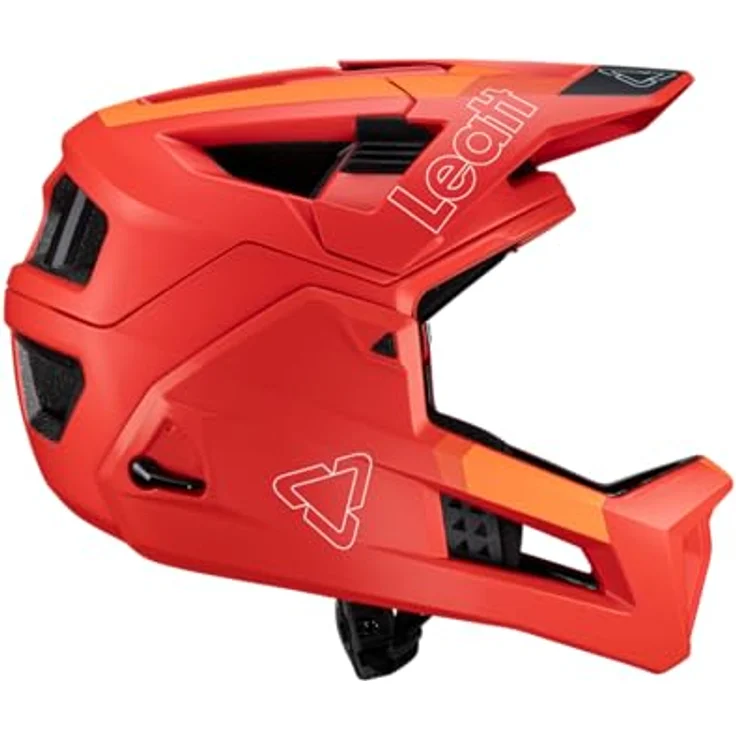 Leatt MTB Enduro 4.0, Velohelm für Erwachsene, 51 - 55 cm, mit Belüftungssystem und abnehmbarem Visier, leicht und sicher – Bild 3
