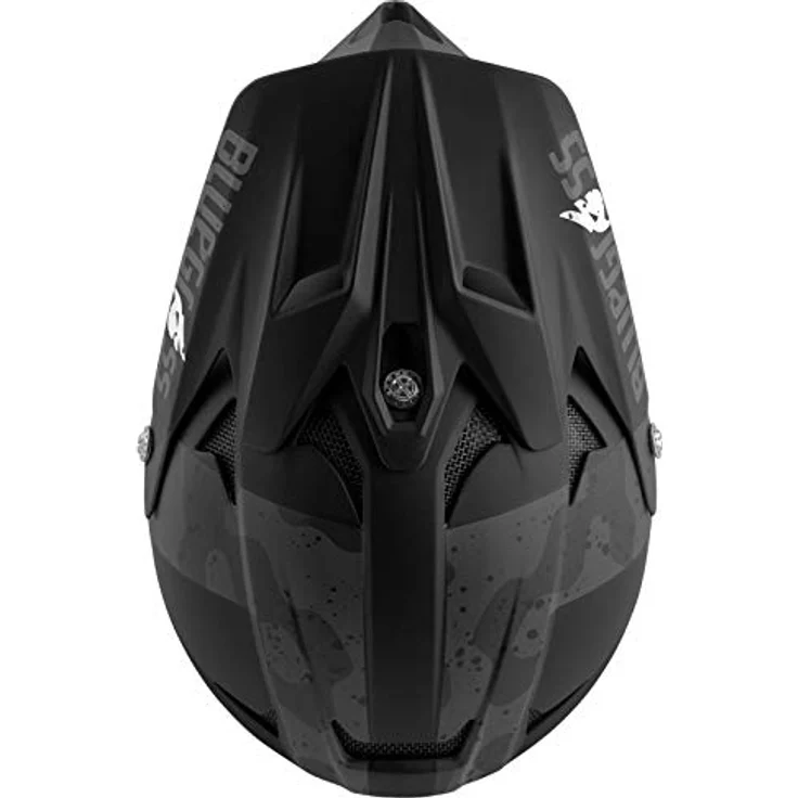 Bluegrass Intox Black Camo Matt XL Fahrradhelm mit hard ABS-Außenschale und XXL-Sichtfeld – Bild 5