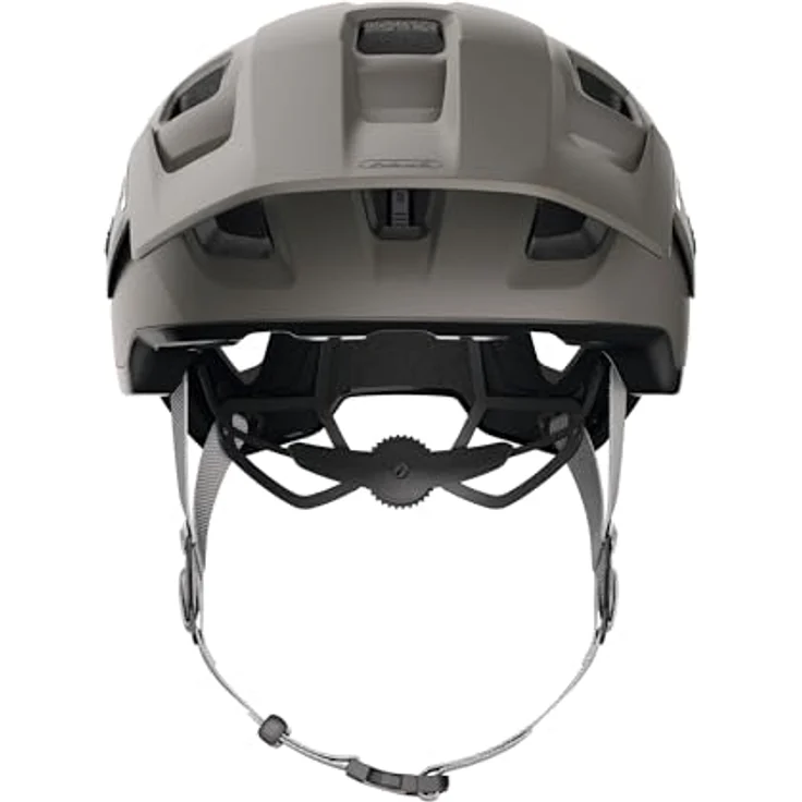 ABUS MTB-Helm MoDrop MIPS - robuster Helm mit Aufprallschutz und individueller Passform für Mountainbiker - Unisex - Grau, M – Bild 2