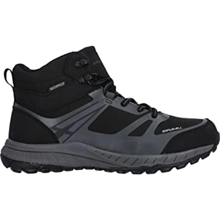 ENDURANCE Stiefel Wakon, Wanderschuhe mit Anti-Rutsch-Sohle und Dry-Base Waterproof Membrane, schwarz, Größe 38 – Bild 3