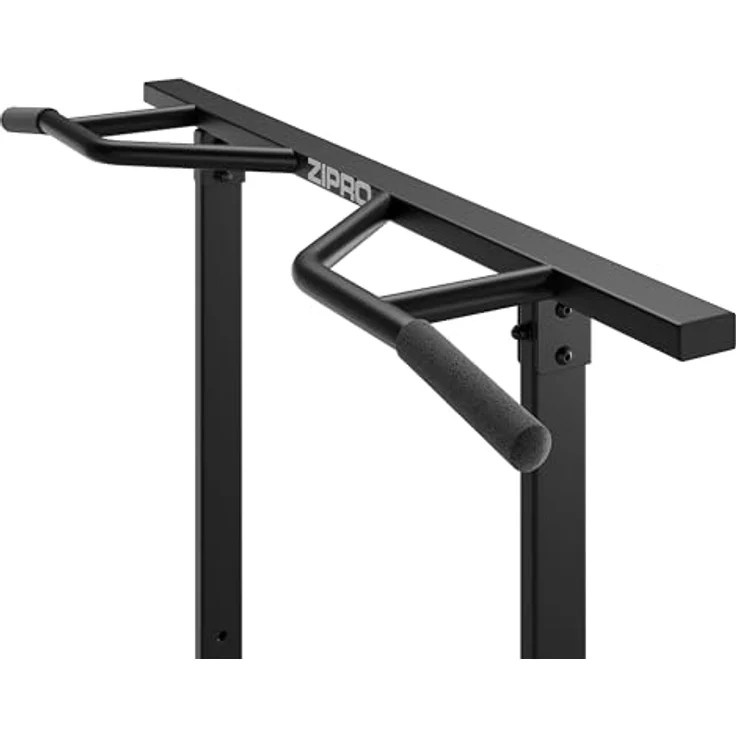 ZIPRO Freistehende Trainingsgeländer - Stabile Konstruktion, Ideal für Pumpe, Dips, Krafttraining und Heim-Studio, Robuster Stahlständer, Höhenverstellbar – Bild 4