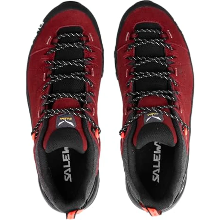 Salewa Alp Trainer 2 GTX Women, Wasserdichte Wanderschuhe mit Vibram Alpine Hiking Sohle, Größe UK 5,5, syrah/black – Bild 4