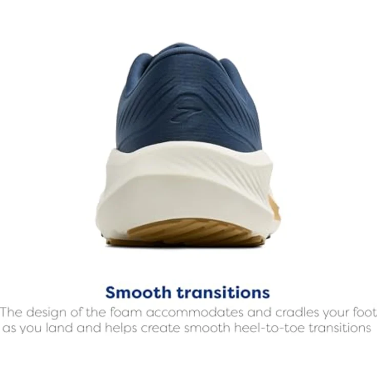 Brooks Anthem 8, Laufschuhe für Herren mit weicher Dämpfung, atmungsaktiver Passform, Farbe Blau/Spellbound/Starfish, Größe 12 – Bild 3