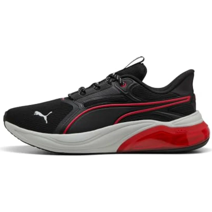 PUMA Cell Thrill Dash Laufschuhe, Herren, 10CELL-Dämpfung, Leder, Schwarz, EU 42 1/2 – Bild 1