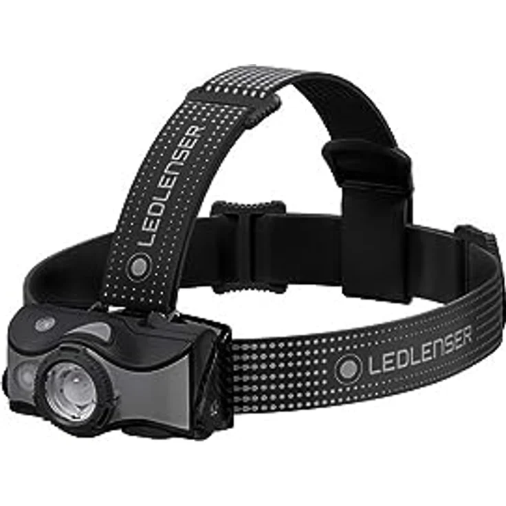 Ledlenser MH7, wiederaufladbare Stirnlampe mit 600 lm Lichtleistung, schwarz/grau – Bild 1