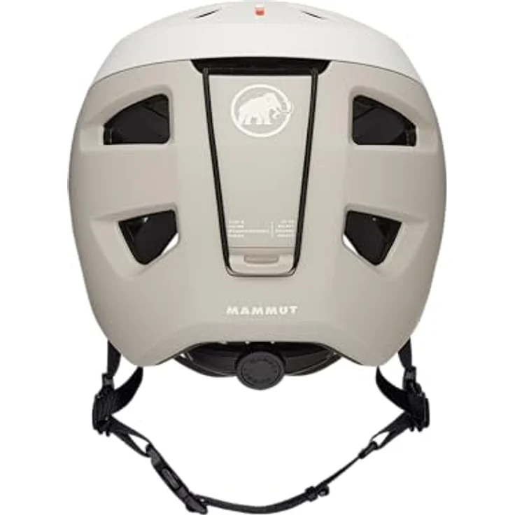 Mammut Haute Route Helmet, Skihelm für Unisex Erwachsene aus ABS mit 360°-Drehknopf, grau – Bild 3