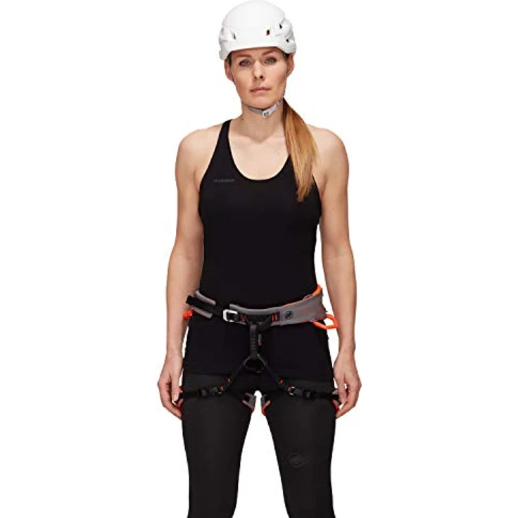 Mammut Damen Comfort Fast Adjust Klettergurt, Größe M, mit verstellbaren Beinschlaufen und gepolsterter Innenseite, 4 Materialschlaufen – Bild 3