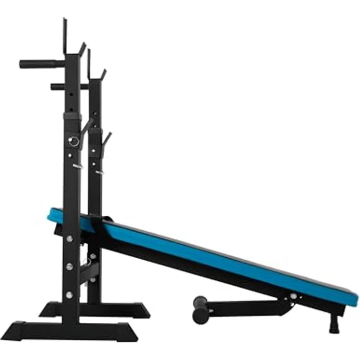 Rebel Active Verstellbare Trainingsbank mit Ständern, Hantelbänke für flexibles Training – Bild 2