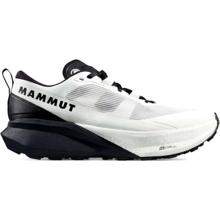 Mammut Aenergy Trail Endurance Ultra Low Men - Trailrunning-Schuhe für lange Distanzen mit Flextron® PRO-Antriebsplatte, weiß-schwarz, Größe 11 UK / 46 – Bild 4