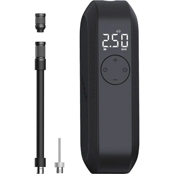 Cycplus A14 Electric Pump, kabellose Luftpumpe mit digitalem Display, für Fahrrad-, Auto- und Motorradreifen, leicht und kompakt