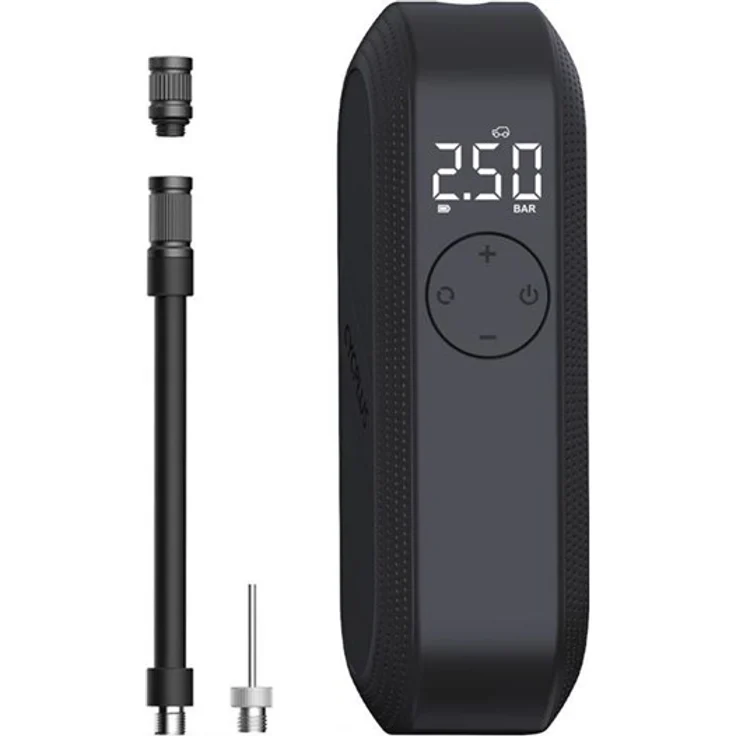 Cycplus A14 Electric Pump, kabellose Luftpumpe mit digitalem Display, für Fahrrad-, Auto- und Motorradreifen, leicht und kompakt
