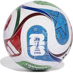 adidas FIFA World Cup 26 Trionda League Ball, Unisex-Fußball in Weiß, Größe 38 EU