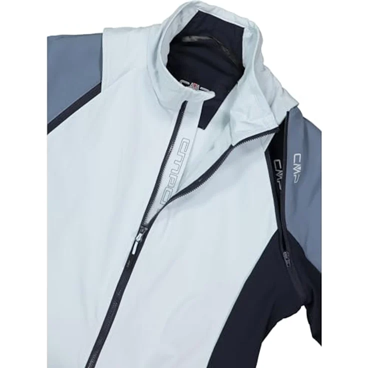 F.lli Campagnolo GmbH Hybridjacke Damen, winddicht und wasserabweisend, abnehmbare Ärmel, sky blue, Größe 36 – Bild 9
