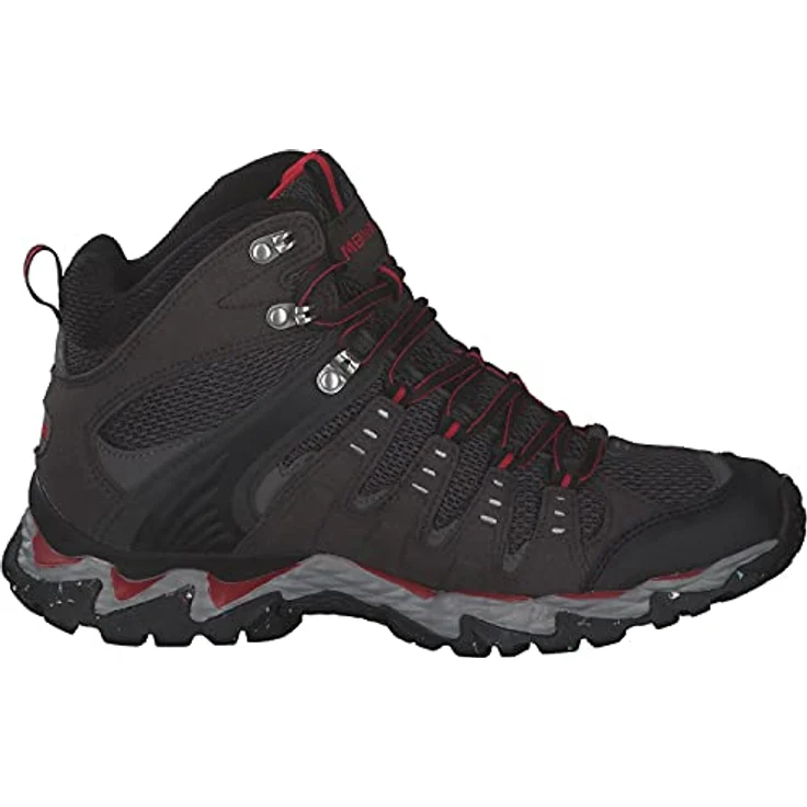 Meindl Respond Mid II GTX, Leichte Wanderschuhe mit Gummiprofilsohle, Schwarz – Bild 8