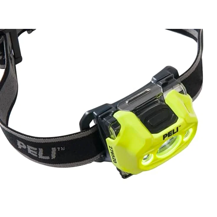 PELI Kopflampe 2765Z0 HeadsUp Lite™, gelb, LED mit 4 Leuchtmodi und IP54 Schutzklasse – Bild 2