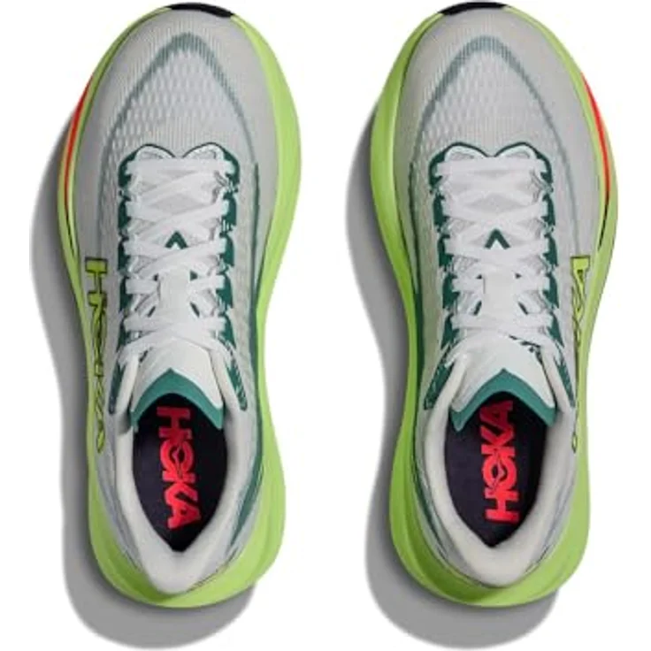 HOKA MACH 7 Herren Laufschuhe, leicht und reaktionsfreudig, weiß Gelb, EU 43 1/3 – Bild 2