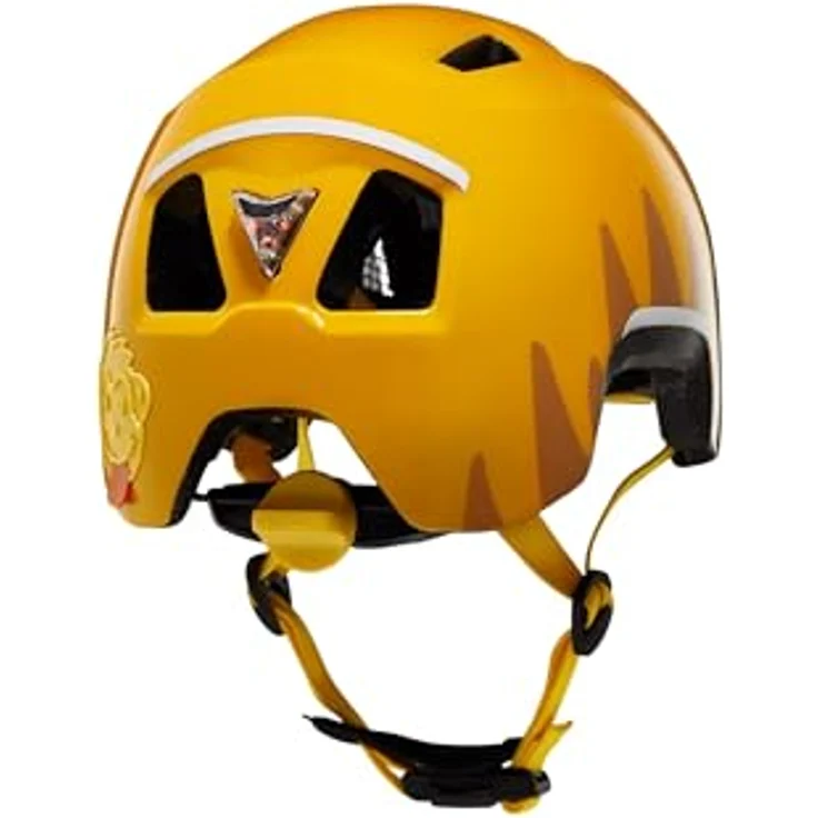 Affenzahn Helm Tiger Gelb, Kinderfahrradhelm Größe M, Unisex – Bild 6