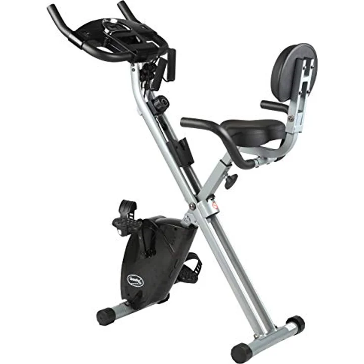 Bike ´n Tube Fitness 2in1 Fahrrad Sitz-Heimtrainer klappbar Rückenlehne Trainingsbänder 8 Widerstandsstufen – Bild 1