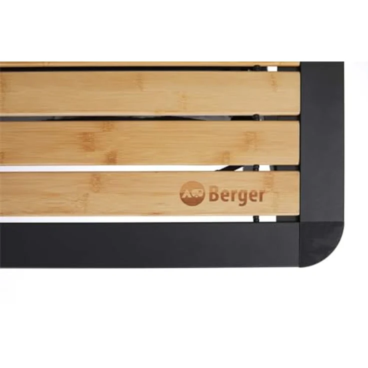  Berger Alu-Bambus Rolltisch – Bild 4