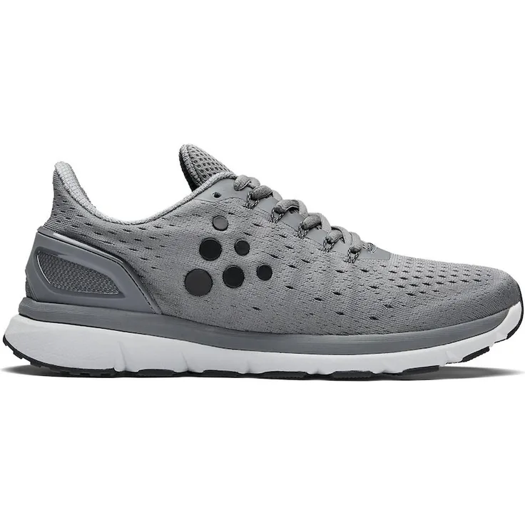 Craft V150 Engineered Laufschuhe Damen, Leichtgewicht mit hoher Energierückgabe und Vibram®-Sohle, Grau