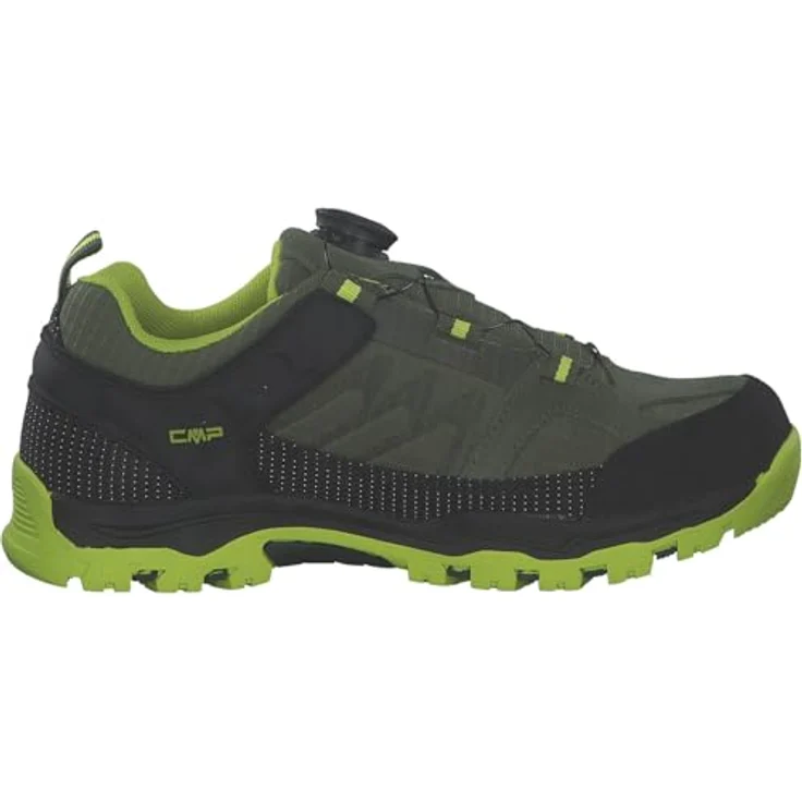 CMP Kids Kiruna Fitgo Trekking Shoes WP, wasserdichte Outdoorschuhe mit EVA-Sohle, Kaki-Acido, Größe 41 – Bild 2