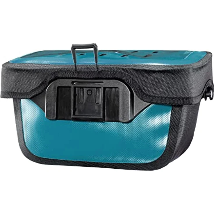 Ortlieb Ultimate Six Classic Bike Bag, große Fahrradtasche mit reflektierenden Details, Petrol-Schwarz, Einheitsgröße – Bild 2