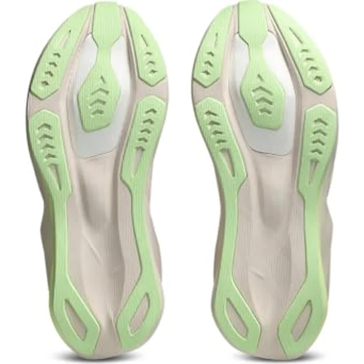Asics Novablast 6, Leichte Wettkampf-Laufschuhe mit FlyteFoam™ Blast Max-Dämpfung, Rose Dust/Illuminate Yellow, Größe 42 – Bild 7