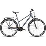 2R Manufaktur TRS NEX Cityfahrrad, 7-Gang Shimano Nexus Nabenschaltung mit Rücktritt, dunkelgrau matt/grau schwarz matt, 51 cm