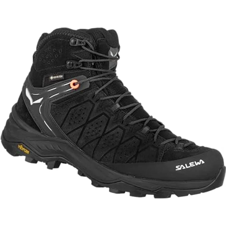 Salewa Alp Trainer 2 Mid GTX, Damen Wanderschuhe mit Gore-Tex, Größe 39, Schwarz – Bild 1