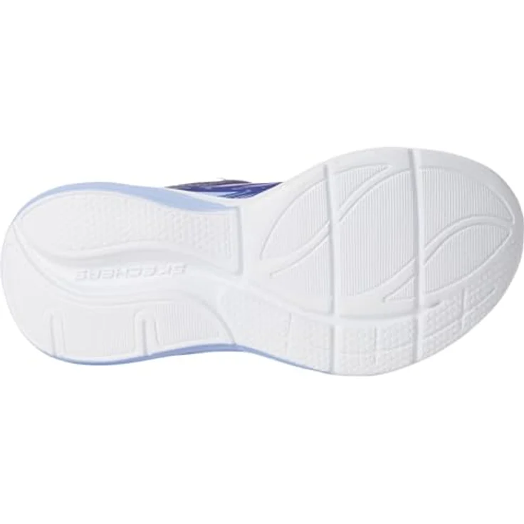 Skechers Cosmic Glow, Mädchen Laufschuhe mit funkelndem Mesh-Obermaterial, blau, mehrfarbig, Größe 30 – Bild 3