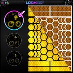 LOOM Fahrrad Reflektoren Aufkleber Set, 67 Stück in Brilliant Gelb, wasserdichte Oralite Qualität für Helm, Rucksack und Anhänger