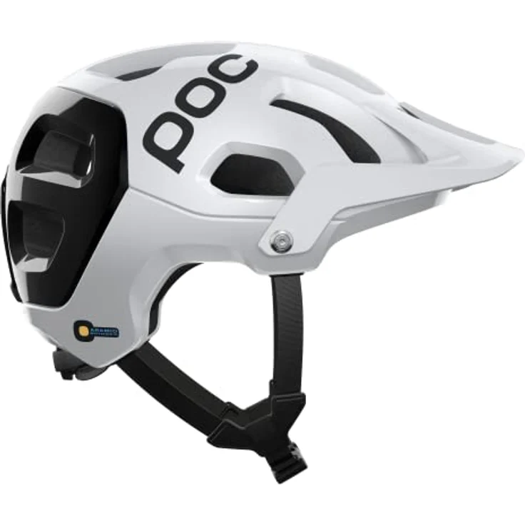 POC Tectal Race MIPS Hydrogen White/Uranium Black 51-54 Fahrradhelm, Mountainbike Helm mit erweiterter Schutzzonen und MIPS-Rotationsaufprallschutz – Bild 3